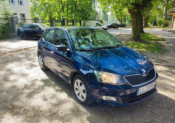 Skoda Fabia cena 24600 przebieg: 215000, rok produkcji 2015 z Poznań małe 211